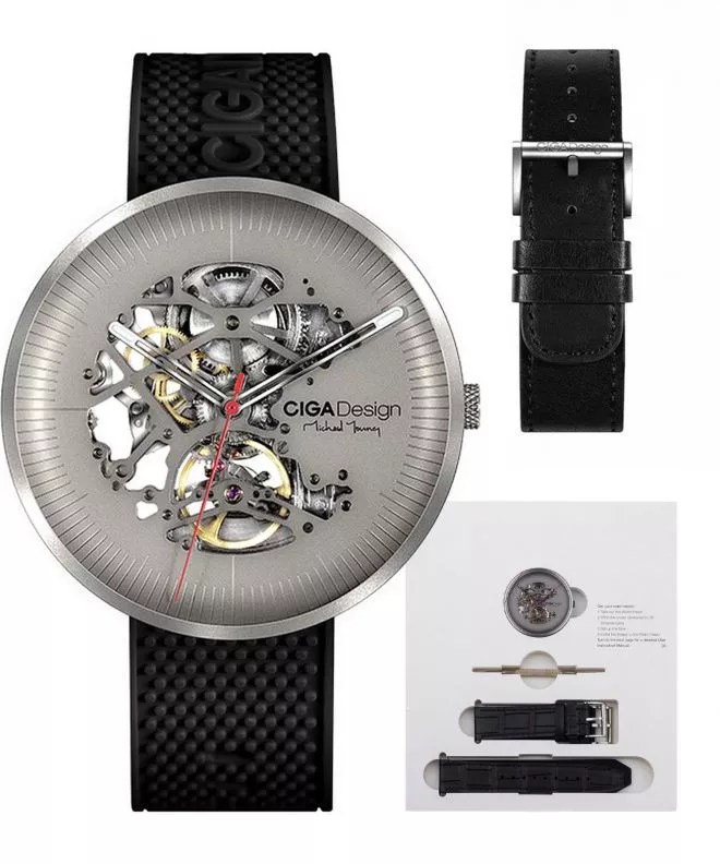 Ρολόι Ανδρικά Ciga Design MY Titanium Skeleton Automatic M031-TITI-W15BK