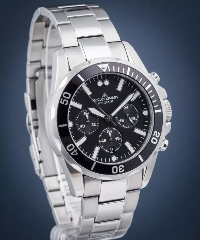 Ρολόι Ανδρικά Jacques Lemans Liverpool Chronograph 1-2091F