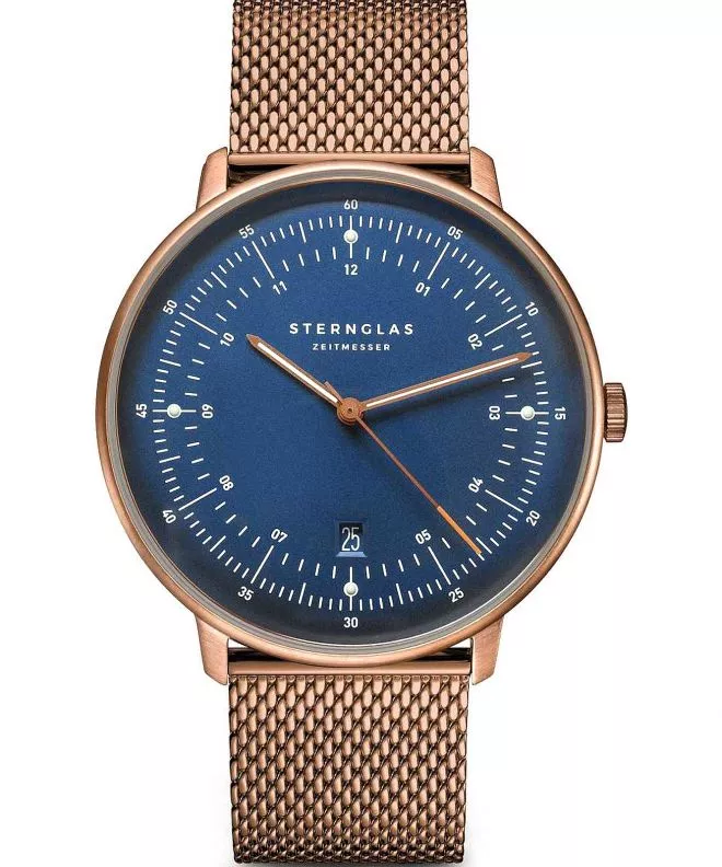 Ρολόι Ανδρικά Sternglas Hamburg Dark Blue S01-HH27-MI11