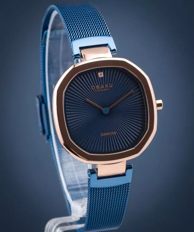 Ρολόι Γυναικεία Obaku Brilliant Ocean Diamond V277LXVLML