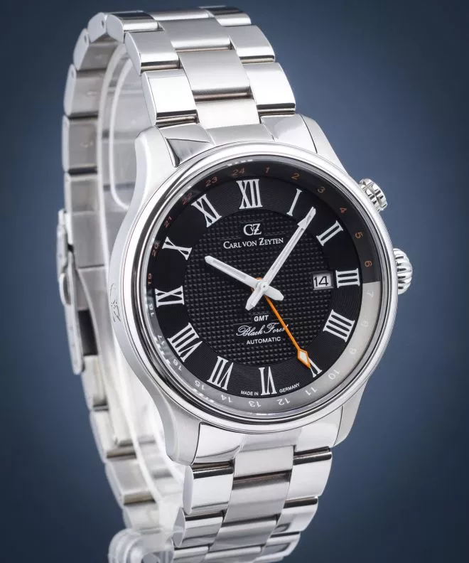 Ρολόι Ανδρικά Carl von Zeyten Rench Black Forest GMT Automatic CVZ0087BKMS