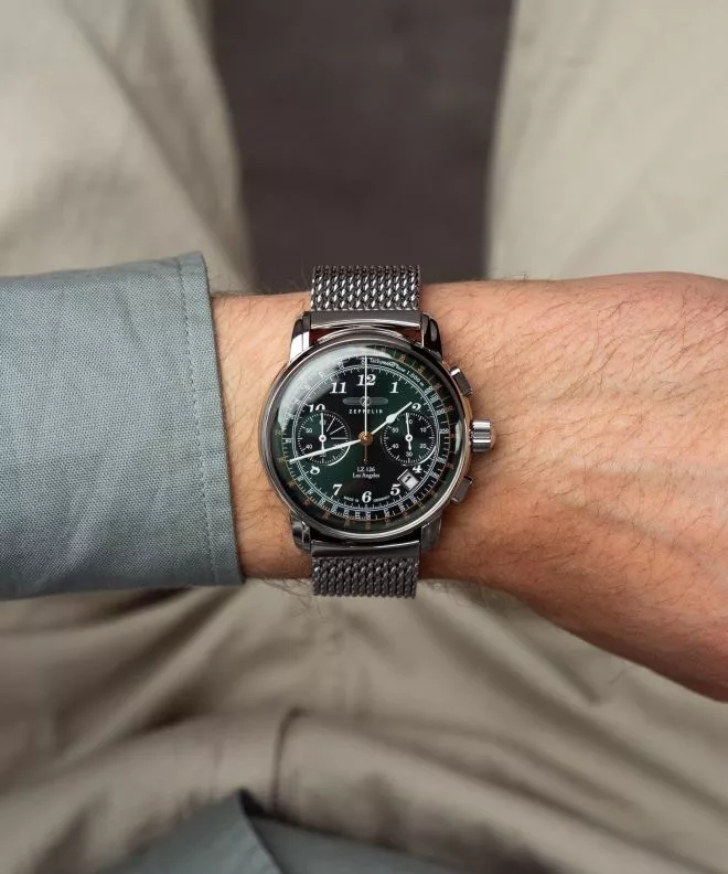 Ρολόι Ανδρικά Zeppelin LZ 126 Los Angeles Chronograph 7614M-4