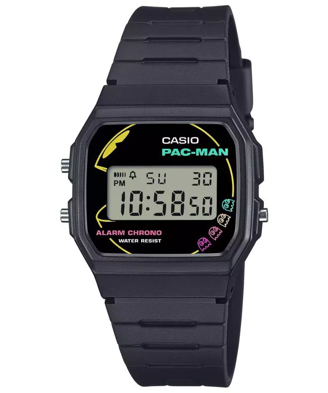 Ρολόι για Γυναίκες και Άνδρες Casio Timeless Collection x Pac Man F-91WPC-1AER