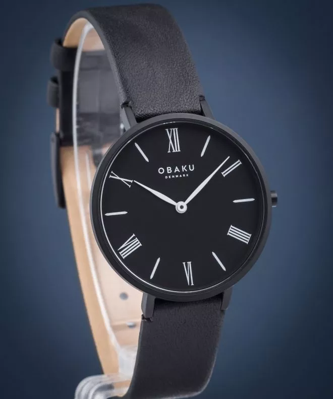 Ρολόι Γυναικεία Obaku Folie Lille Ebony V283LXBBRB