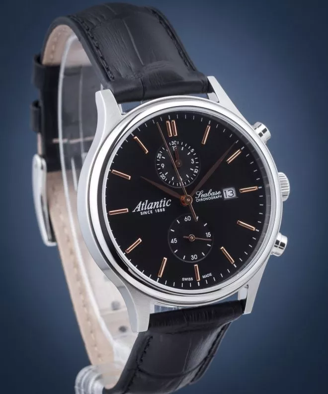 Ρολόι Ανδρικά Atlantic Seabase Chronograph 64452.41.61R