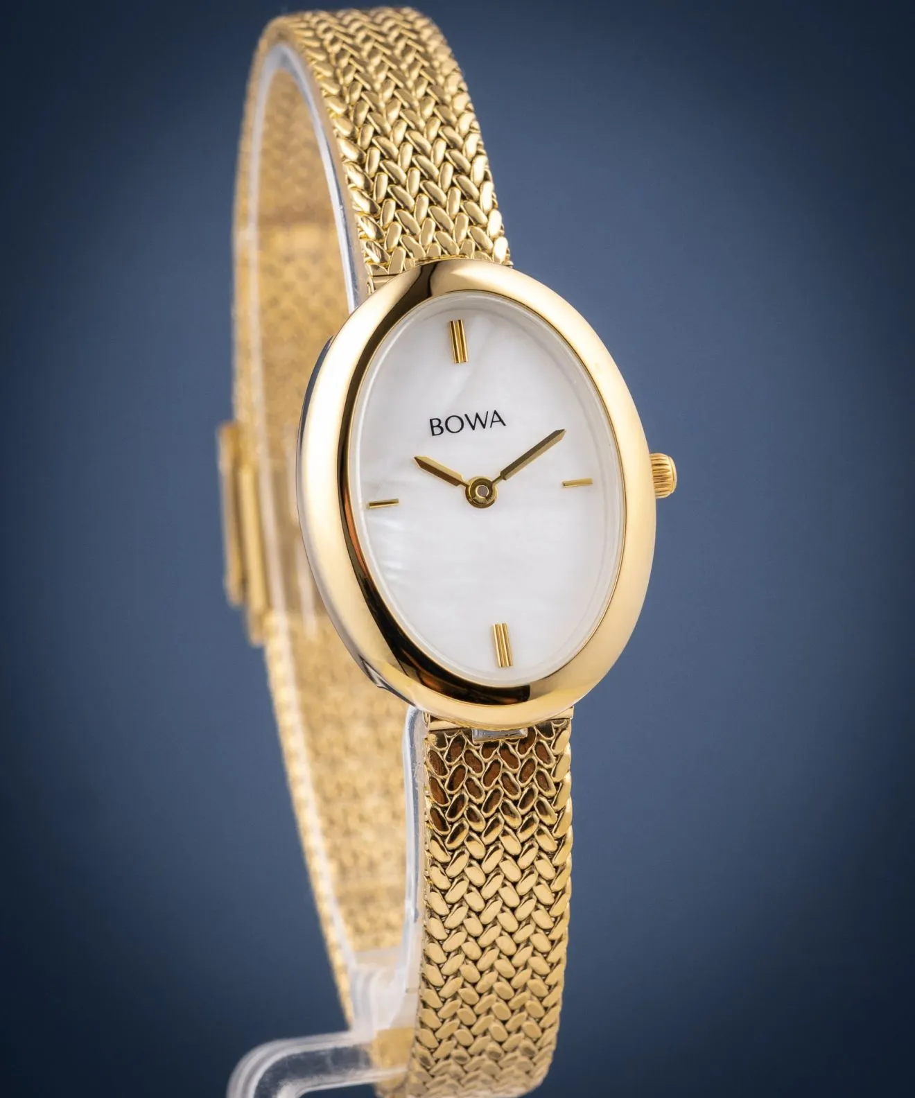Ρολόι Γυναικεία BOWA Oslo Pearl-Gold Mesh 23 OS234-154-104M