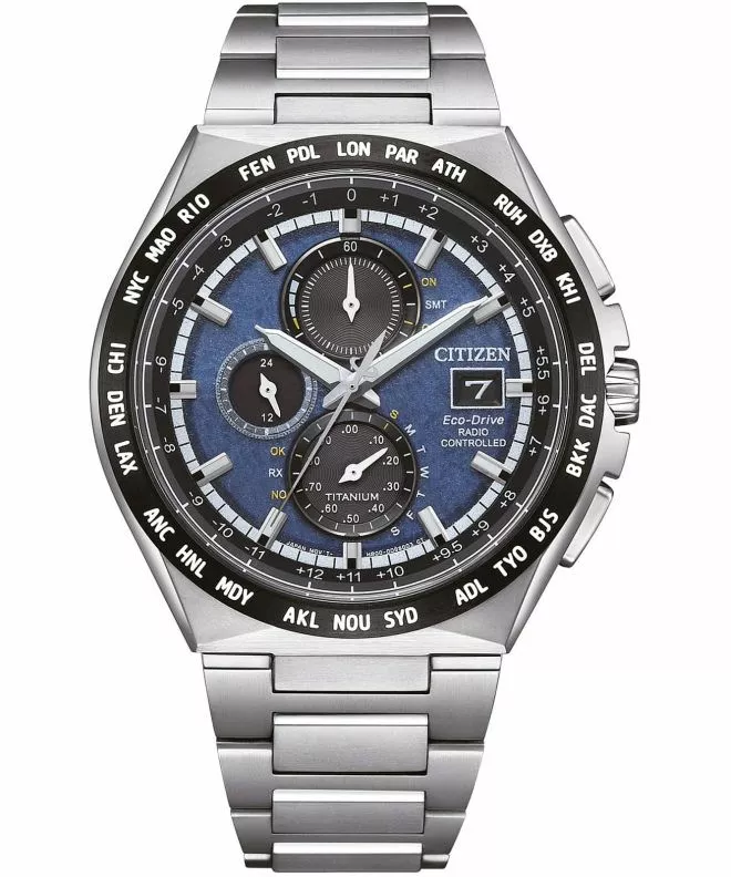Ρολόι Ανδρικά Citizen Radio Controlled Super Titanium Eco-Drive AT8238-84L