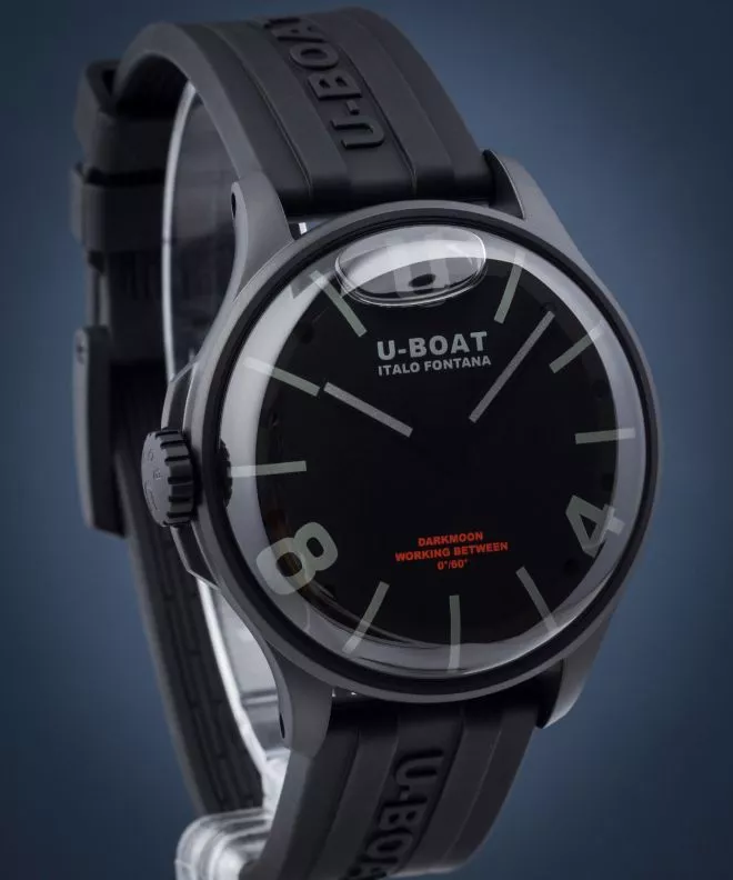 Ρολόι Ανδρικά U-Boat Darkmoon 44mm BK Black PVD 9544