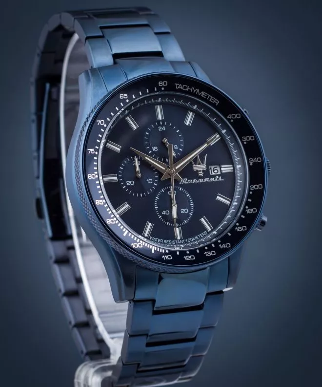 Ρολόι Ανδρικά Maserati Sfida Chronograph Blue Edition R8873640023