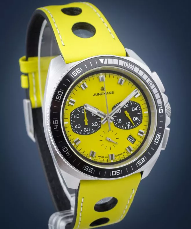 Ρολόι Ανδρικά Junghans 1972 Chronoscope FIS Lemon Limited Edition 041/4369.00