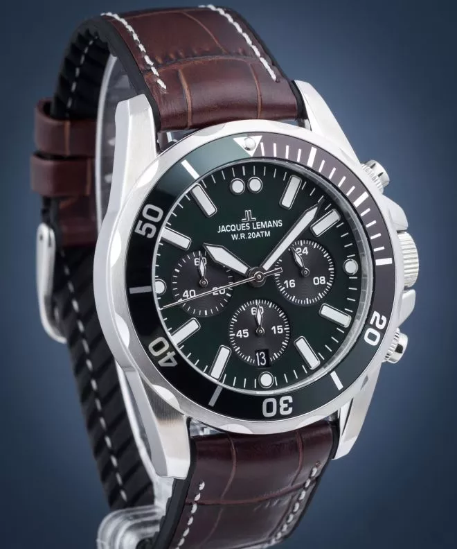 Ρολόι Ανδρικά Jacques Lemans Liverpool Chronograph 1-2091C