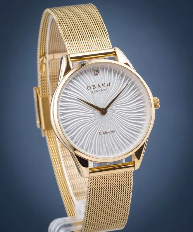 Ρολόι Γυναικεία Obaku Smykke Gold V297LXGIMG