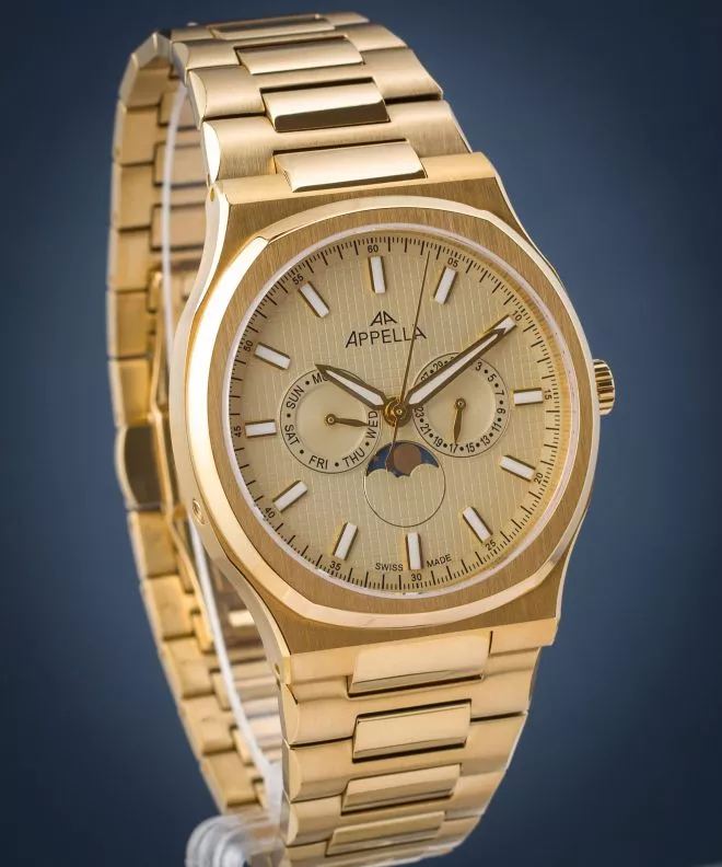 Ρολόι Ανδρικά Appella Moonphase L12006.1111QF