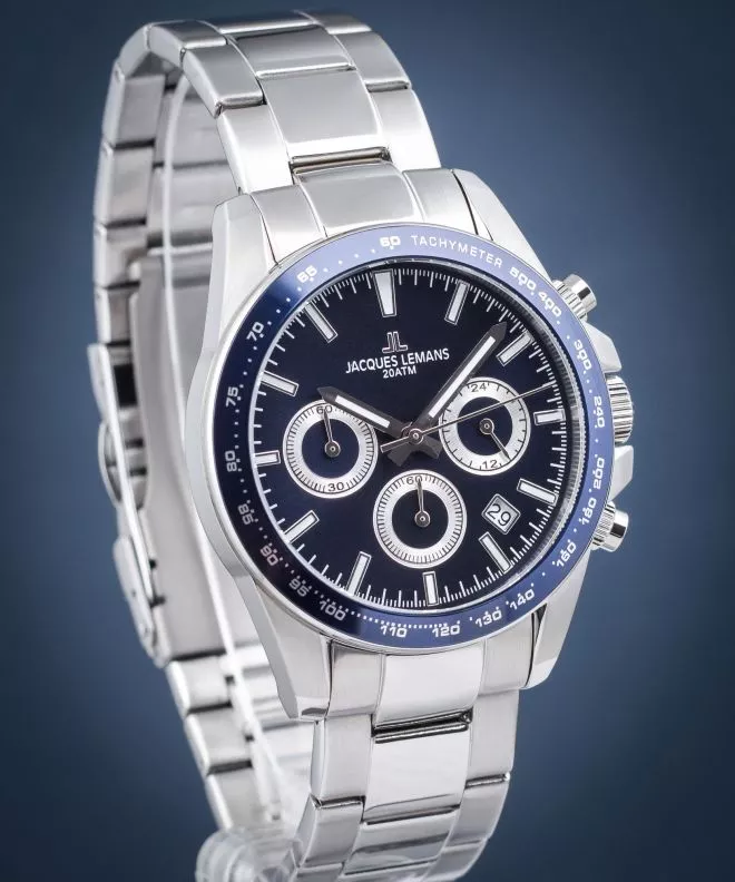 Ρολόι Ανδρικά Jacques Lemans Liverpool Chronograph 1-1877G