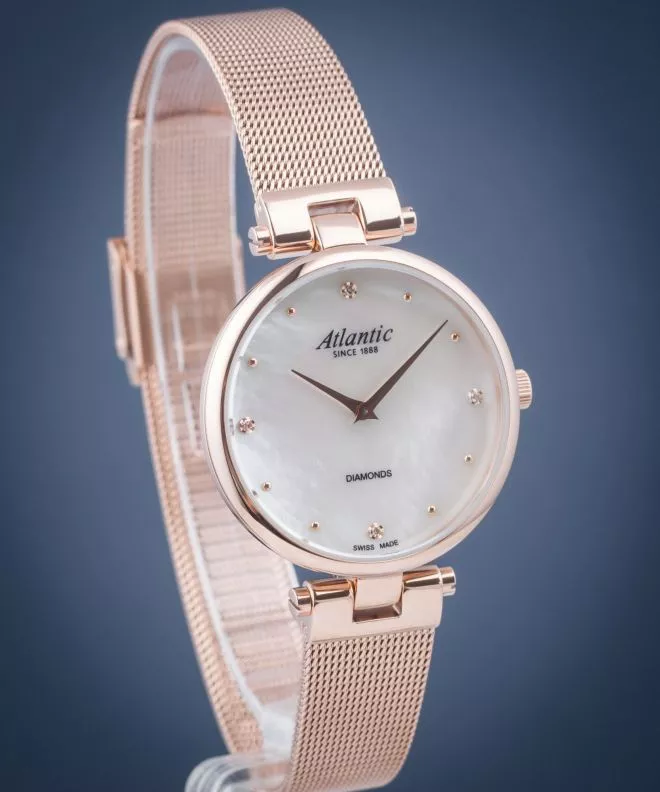 Ρολόι Γυναικεία Atlantic Elegance Royal Diamonds Edition 29044.44.07RMB