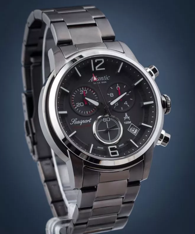 Ρολόι Ανδρικά Atlantic Seasport Chronograph 87466.46.45