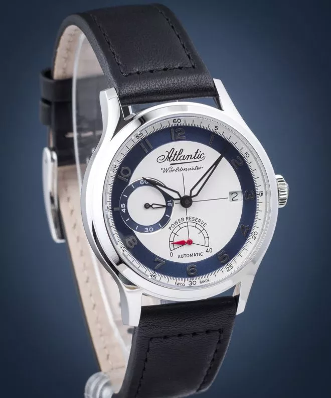 Ρολόι Ανδρικά Atlantic Worldmaster Original Power Reserve Automatic 53782.41.13
