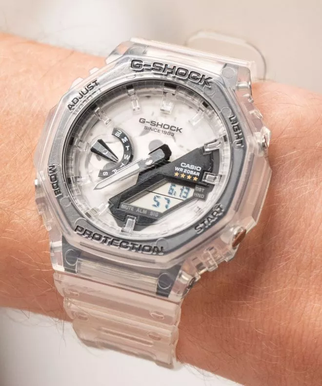 Ρολόι Ανδρικά Casio G-Shock Original 40th Anniversary Clear Remix GA-2140RX-7AER