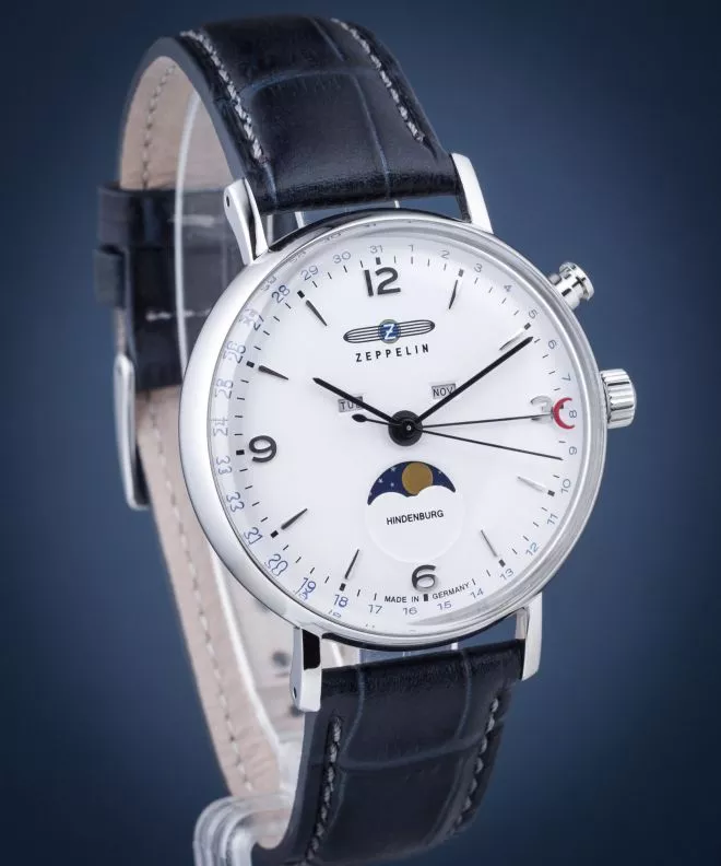 Ρολόι Ανδρικά Zeppelin Hindenburg Moonphase 8076-1