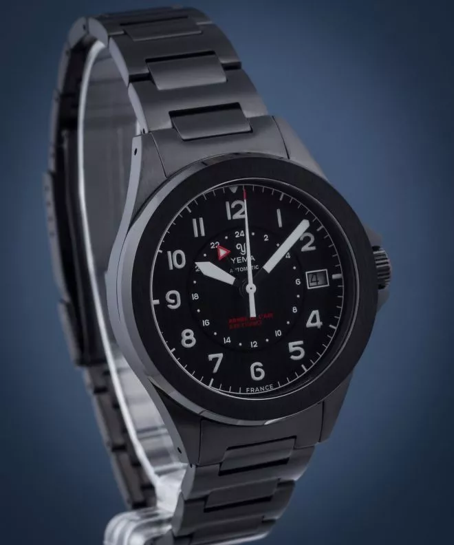 Ρολόι Ανδρικά Yema Flygraf French Air & Space Force GMT Limited Edition YAA21-3AMS
