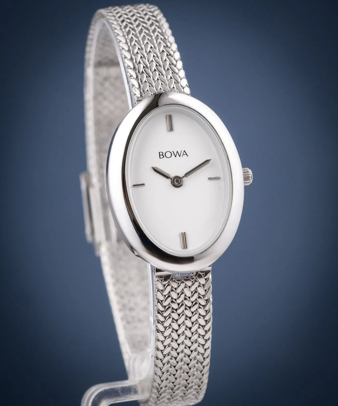Ρολόι Γυναικεία BOWA Oslo White-Silver Mesh 23 OS235-25-105M