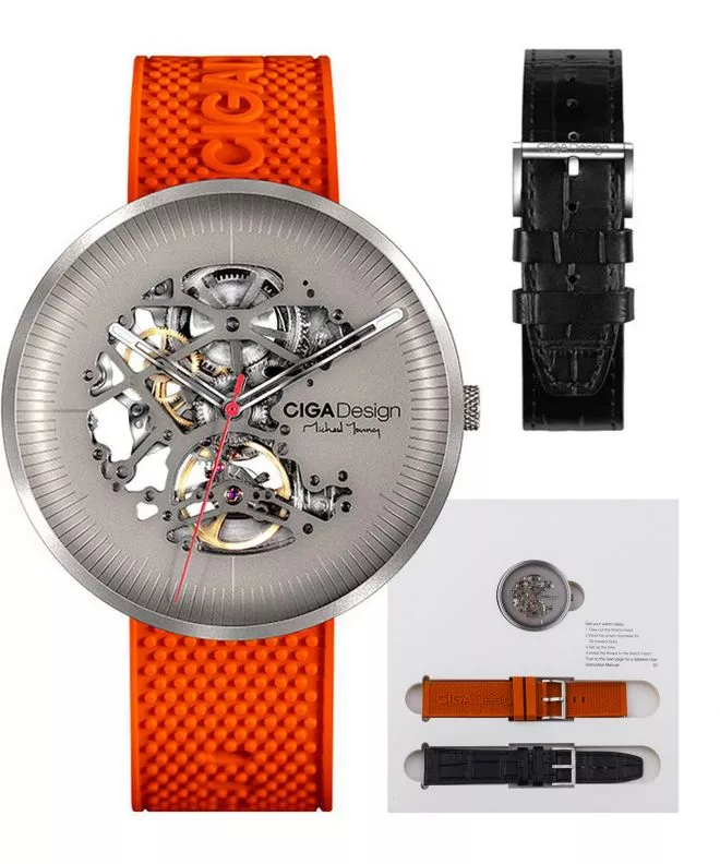 Ρολόι Ανδρικά Ciga Design MY Titanium Skeleton Automatic M031-TITI-W15OG