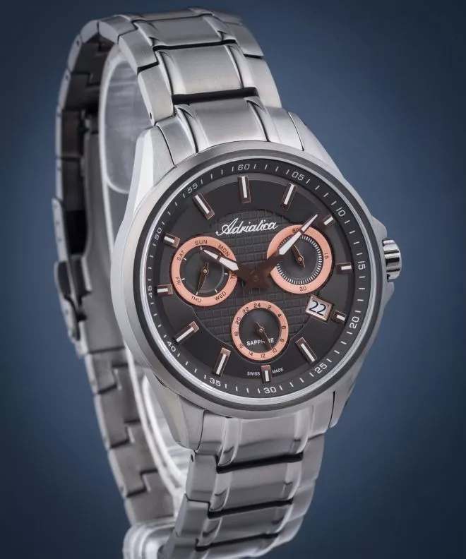 Ρολόι Ανδρικά Adriatica Multifunction A8321.S1R6QF
