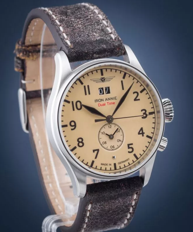 Ρολόι Ανδρικά Iron Annie Flight Control Dual Time IA-5140-5