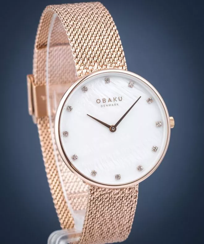 Ρολόι Γυναικεία Obaku Glans Roses V288LXVWHV