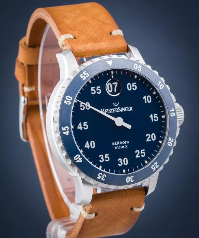 Ρολόι Ανδρικά Meistersinger Salthora Meta X SAMX908_SVSL03