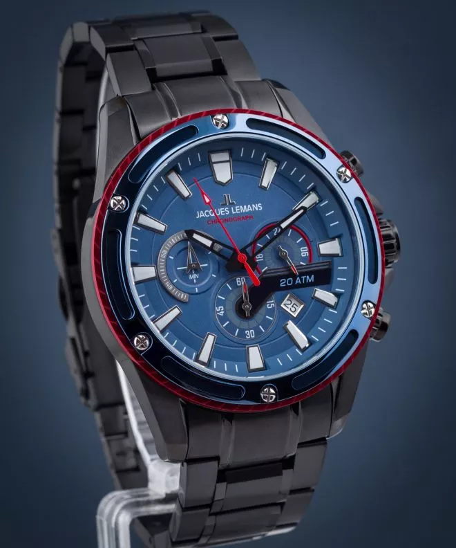 Ρολόι Ανδρικά Jacques Lemans Liverpool Chronograph 1-2141G