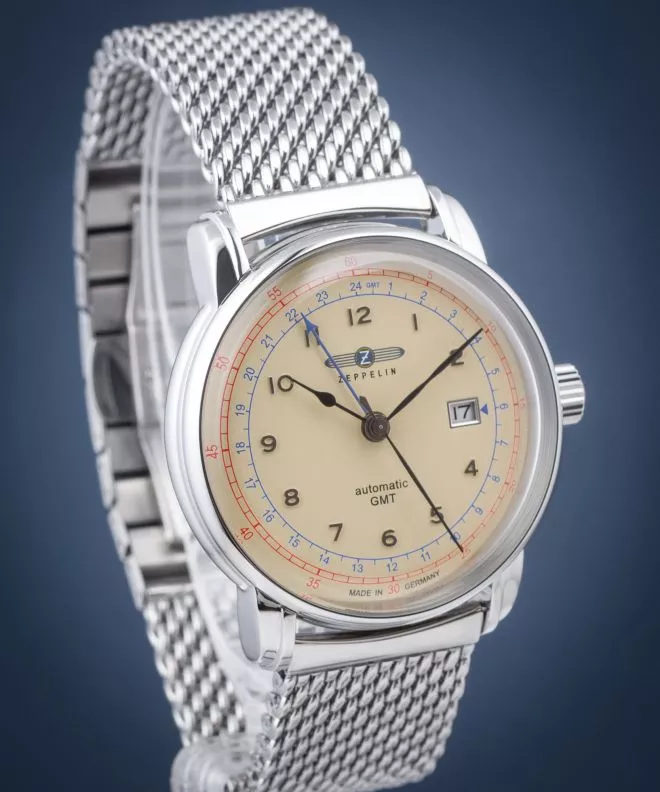 Ρολόι Ανδρικά Zeppelin LZ129 Los Angeles GMT Automatic 7668M-5