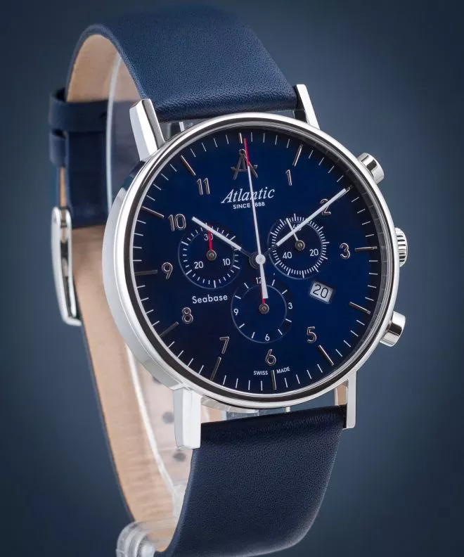 Ρολόι Ανδρικά Atlantic Seabase Chronograph 60452.41.55