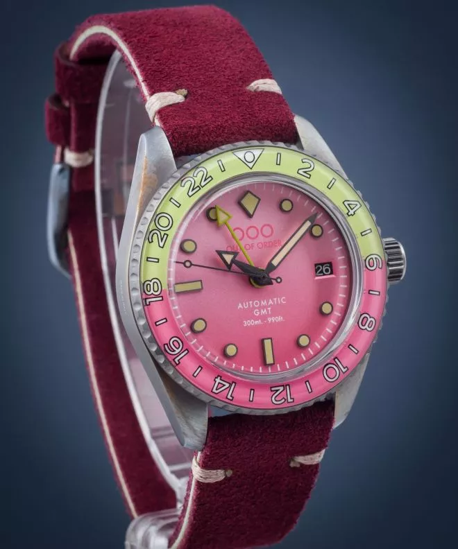 Ρολόι για Γυναίκες και Άνδρες Out of Order Shaker Cosmopolitan Automatic GMT OOO.001-25.COS