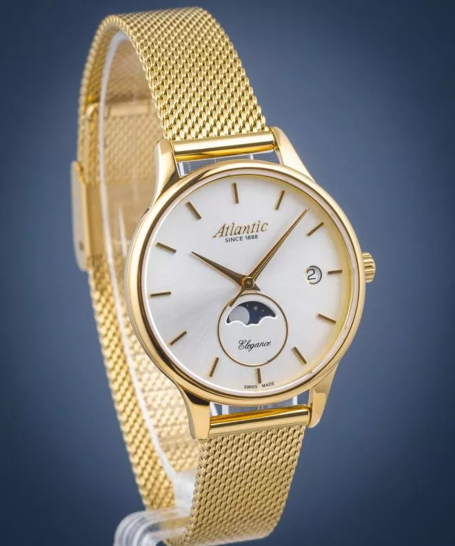 Ρολόι Γυναικεία Atlantic Elegance Moonphase 29040.45.21MB