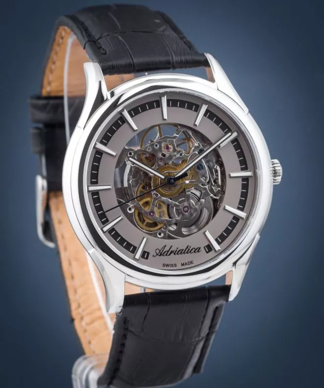 Ρολόι Ανδρικά Adriatica Automatic Skeleton SET A8328.5217SA