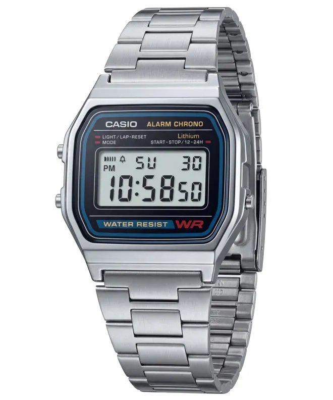 Ρολόι Ανδρικά Casio Vintage Silver A158WEA-1EF (A158WA-1DF)