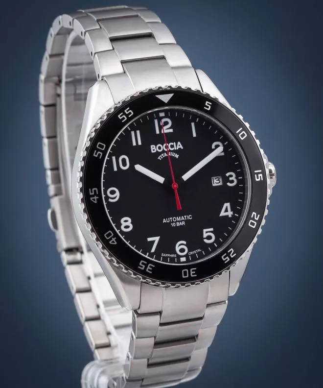 Ρολόι Ανδρικά Boccia Titanium Automatic 3653-01