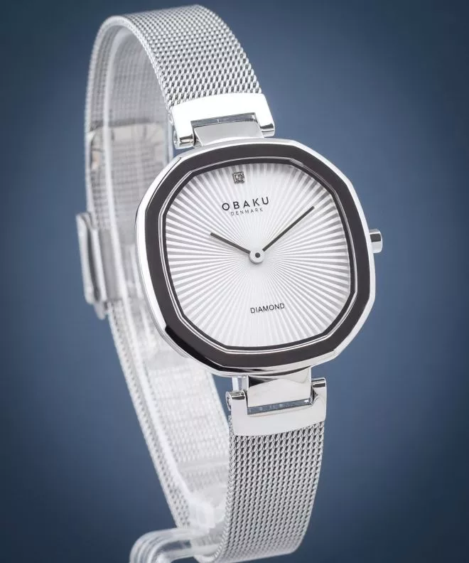 Ρολόι Γυναικεία Obaku Brilliant Steel Diamond V277LXCIMC