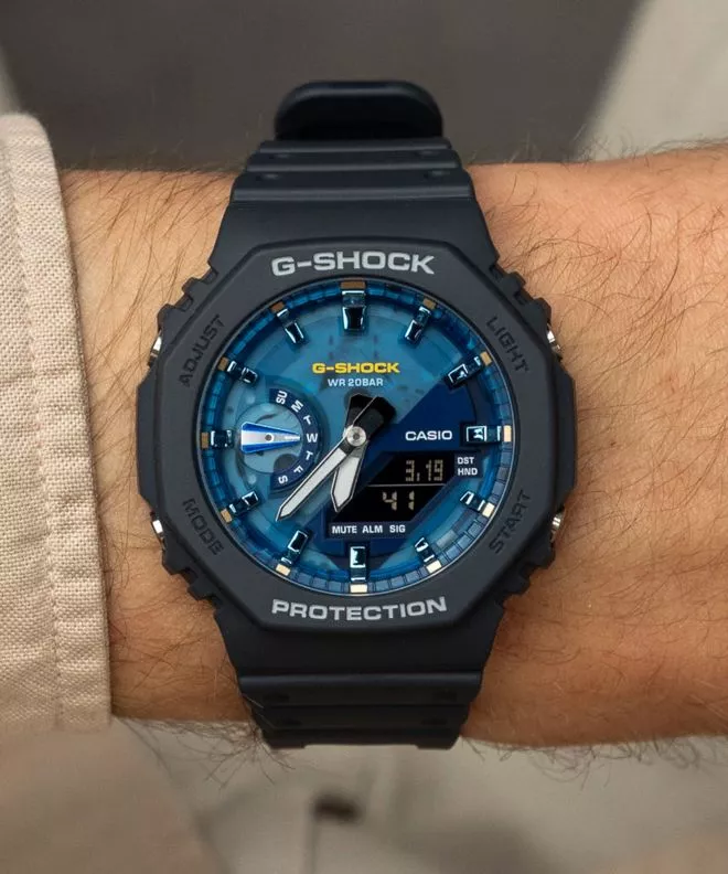 Ρολόι Ανδρικά Casio G-Shock Octagon GA-2100AS-2AER