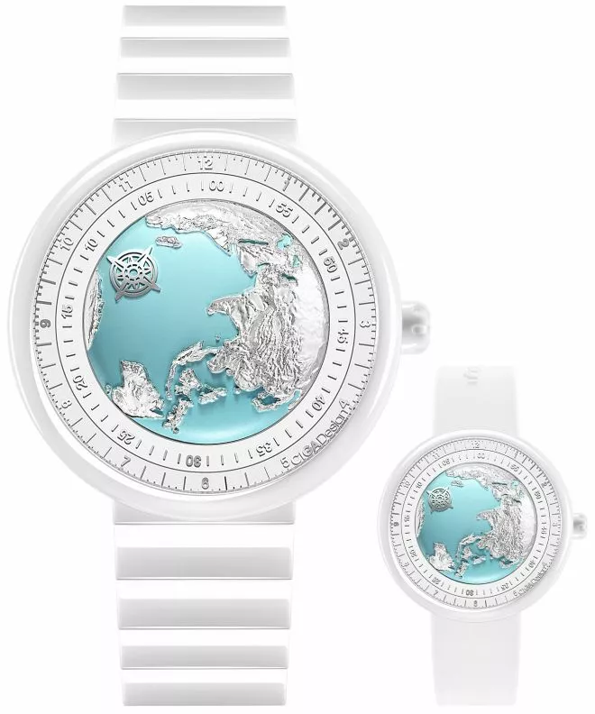 Ρολόι Γυναικεία Ciga Design U Series Blue Planet-ICE AGE SET U032-WU01-W5W7W