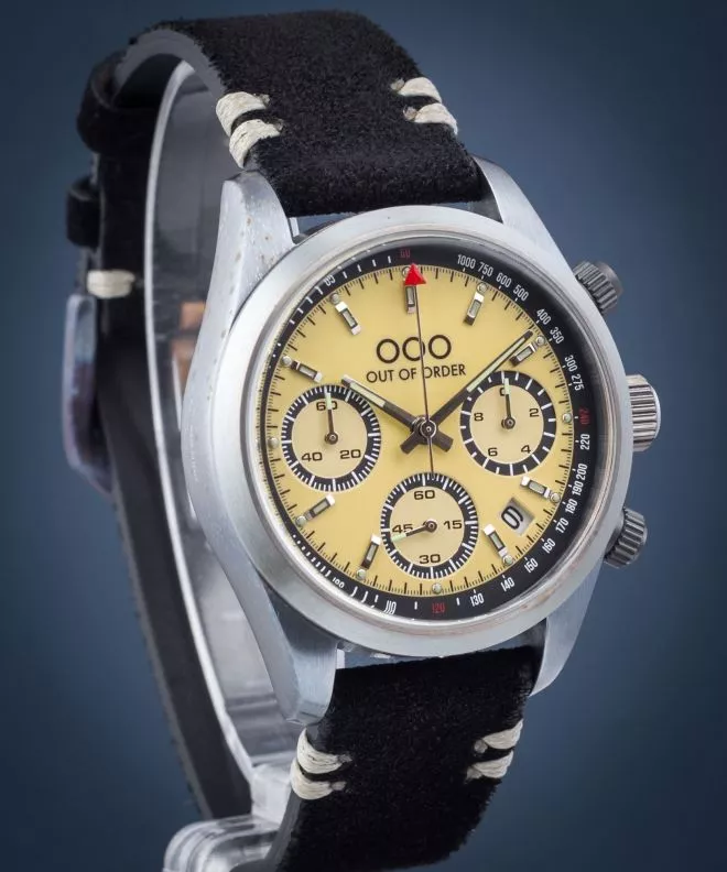 Ρολόι Ανδρικά Out of Order Cream Sporty Cronografo OOO.001-23.CR.NE