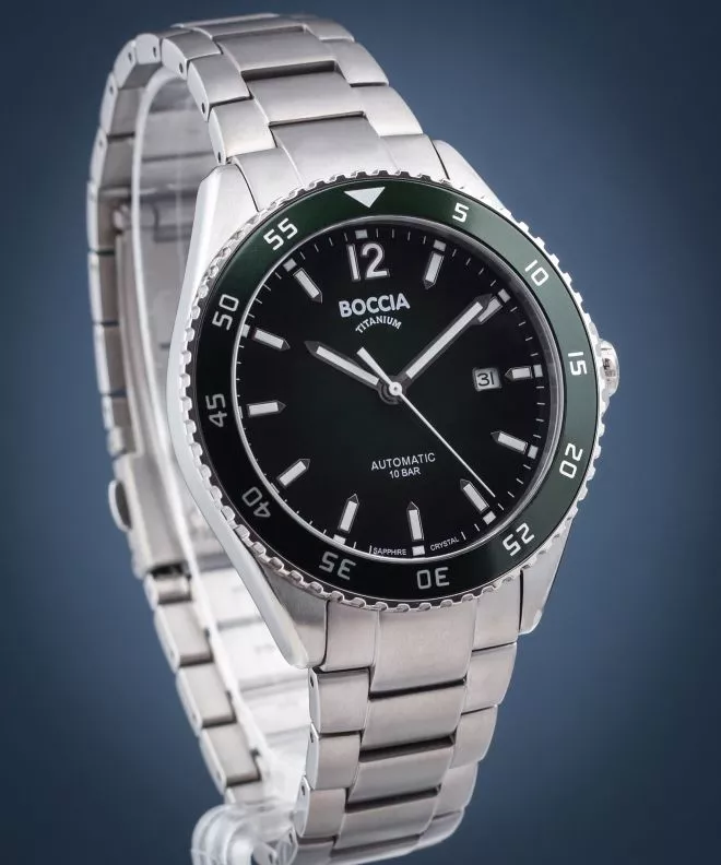 Ρολόι Ανδρικά Boccia Titanium Automatic 3653-02