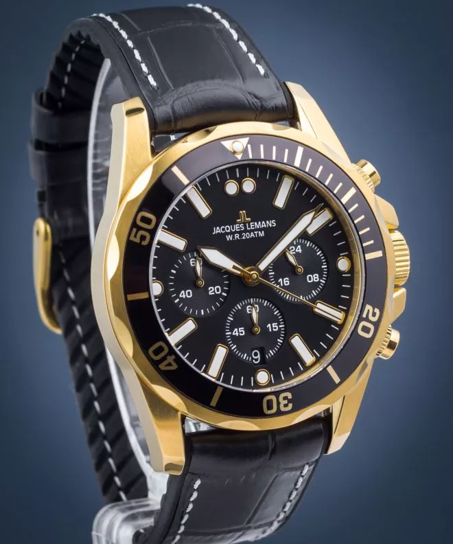 Ρολόι Ανδρικά Jacques Lemans Liverpool Chronograph 1-2091E