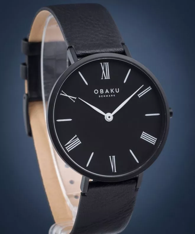 Ρολόι Ανδρικά Obaku Folie Ebony V283GXBBRB