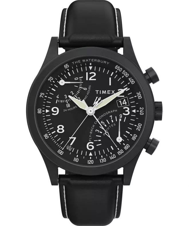 Ρολόι Ανδρικά Timex Waterbury Traditional Fly Back Chronograph TW2W48000