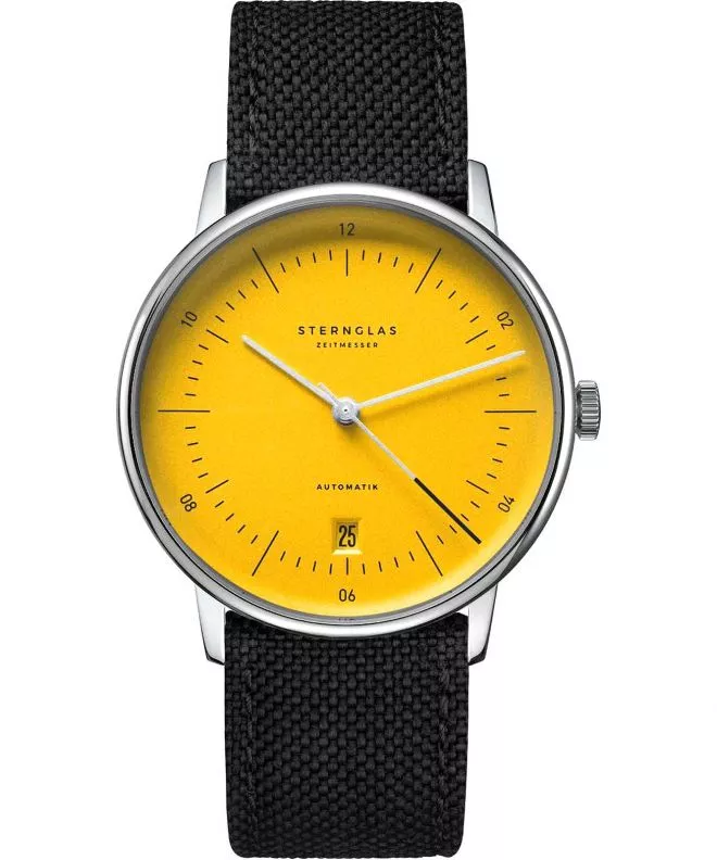 Ρολόι Ανδρικά Sternglas Naos Edition Yellow Automatic Limited Edition S02-NAY23-NY01