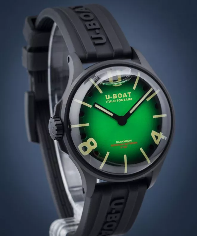 Ρολόι Ανδρικά U-Boat Darkmoon 40mm Green PVD Soleil 9503