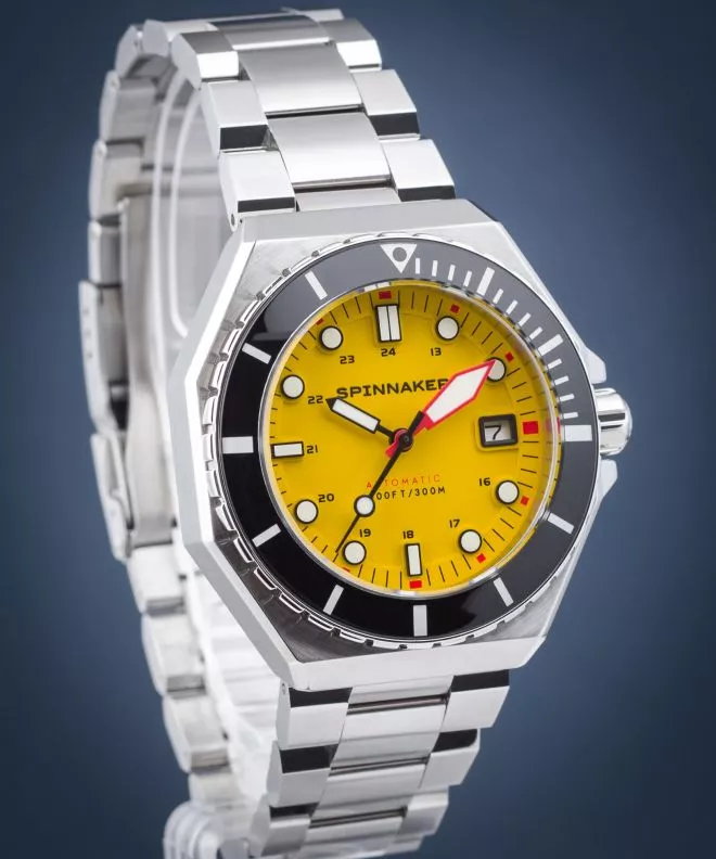 Ρολόι Ανδρικά Spinnaker Dumas Hornet Yellow Automatic Limited Edition SP-5081-II