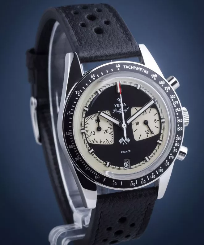 Ρολόι Ανδρικά Yema Rallygraf Reverse Panda Chronograph Meca-Quartz YMHF1580-AA